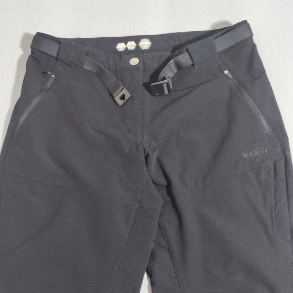 McKinley pants women's size M black for outdoor activities dri-climate stretch - Picture 2 of 16